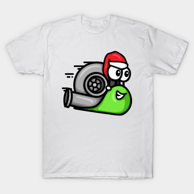 Turbo Snail - Father Boostmas T-Shirt by hoddynoddy